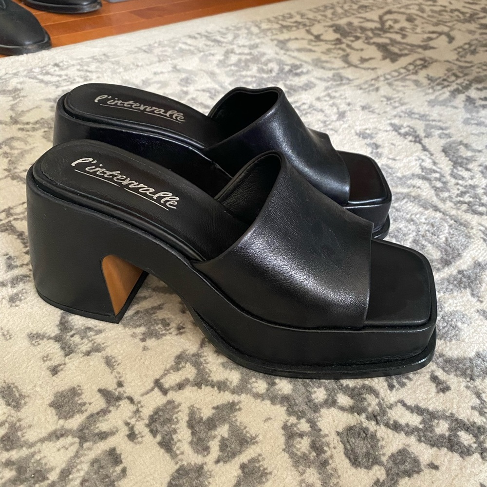 Lintervalle chunky shoes